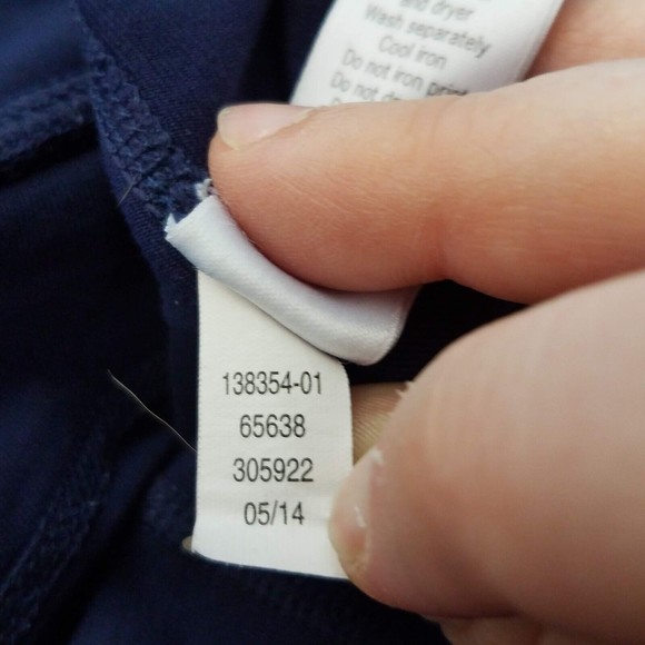 Athleta Size Small Skinny Up Leggings Activewear Pants Blue Stretch 138354 - Picture 7 of 7